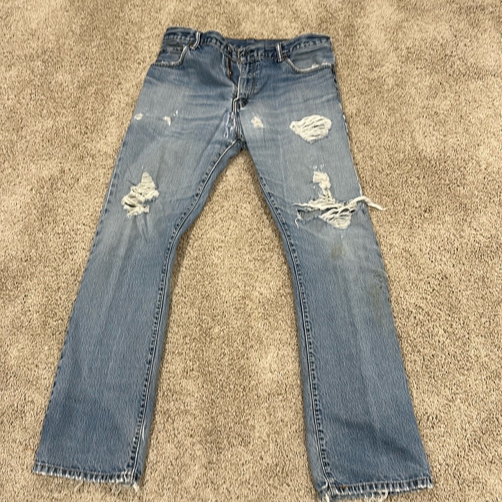Vintage broken in Levi’s 517